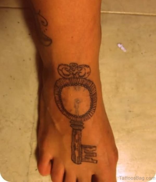 Unique Key Tattoo