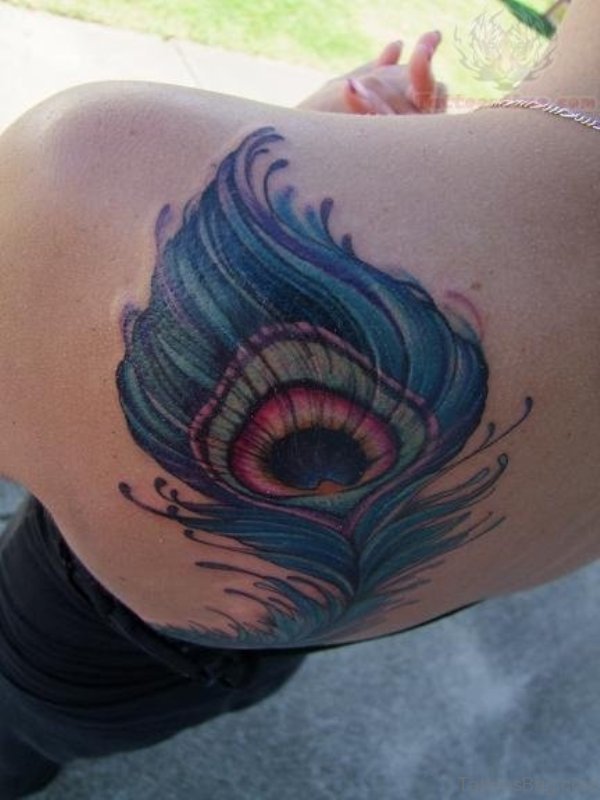 Wonderful Peacock Tattoo Design