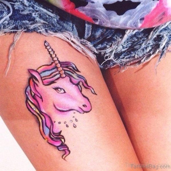 Wonderful Unicorn Tattoo