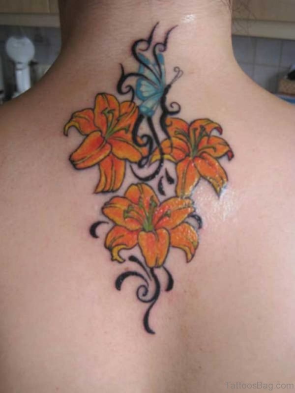 Yellow Flowers Tattoo