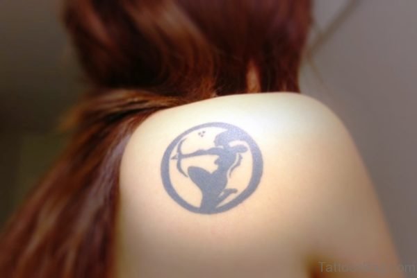 Zodiac Tattoo Sign Tattoo On Shoulder