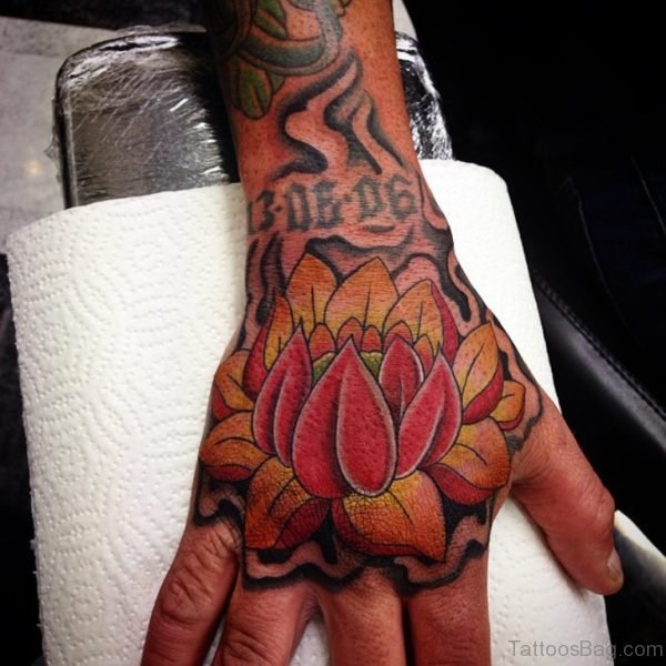 Fabulous Lotus Tattoo