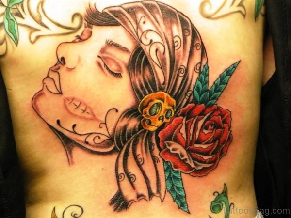 Adorable Gypsy Tattoo Design