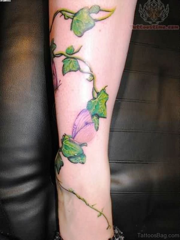 Adorable Vine Tattoo On Arm