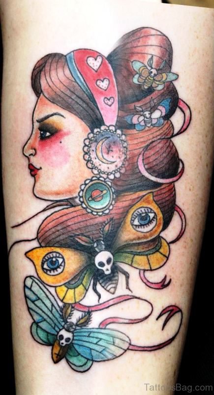 Amazing Gypsy Tattoo