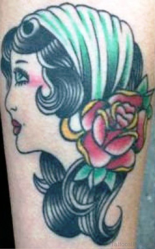 Amazing Gypsy Tattoo Image