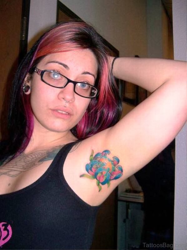 Armpit Tattoo For Girls