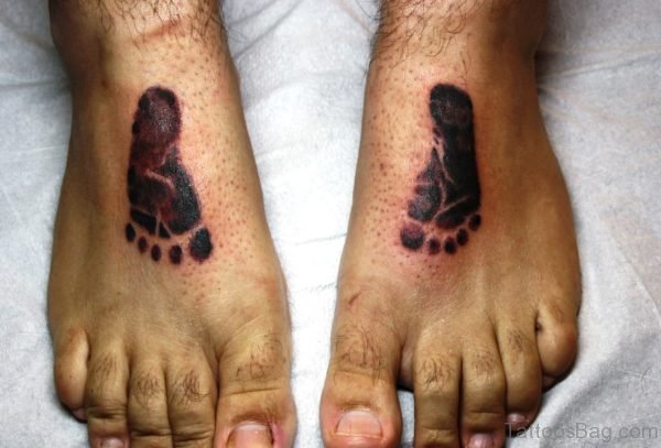 Baby Footprints On Feet