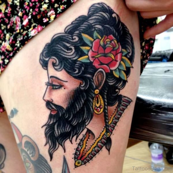 Bearded Gypsy Tattoo
