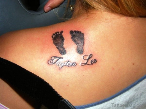 Brilliant Baby Footprint Tattoo