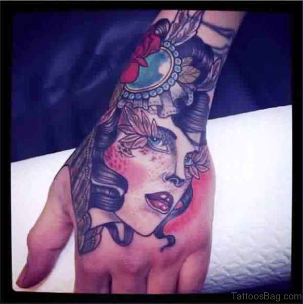 Gypsy Hand Tattoo