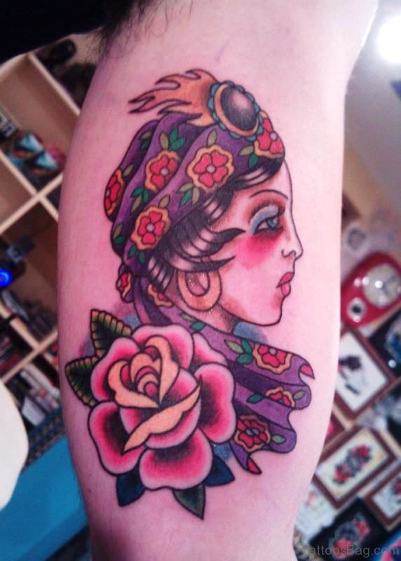 Lovely Gypsy Tattoo