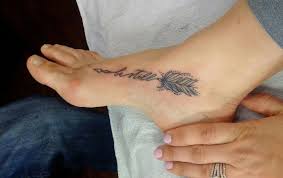 Amazing Arrow Tattoo On Ankle4