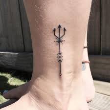 Amazing Arrow Tattoo On Ankle8
