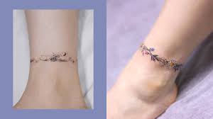 Minimal Anklet Tattoo 1