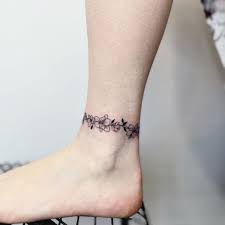 Minimal Anklet Tattoo 6
