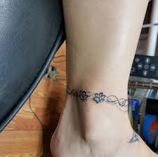 Simple Anklet Tattoo 1