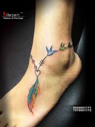 Simple Anklet Tattoo 3