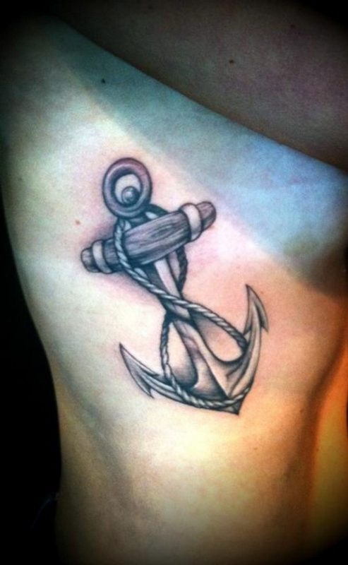 Anchor Infinity Tattoo