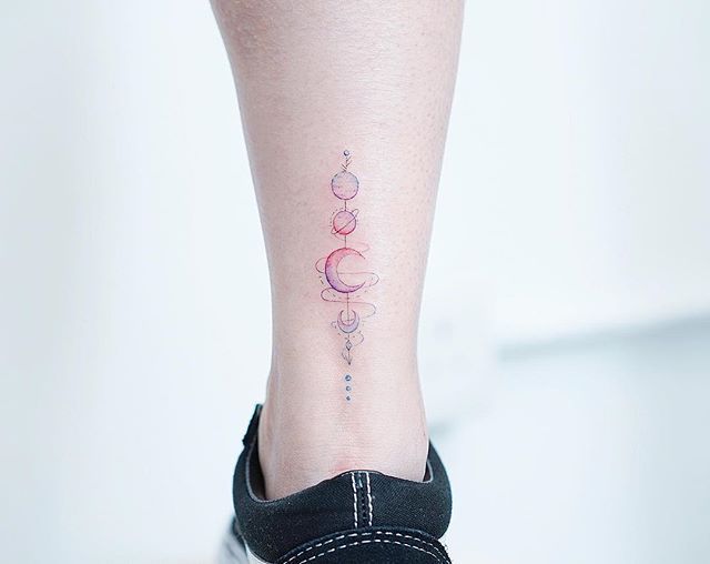 Awesome Tattoo For Ankle8