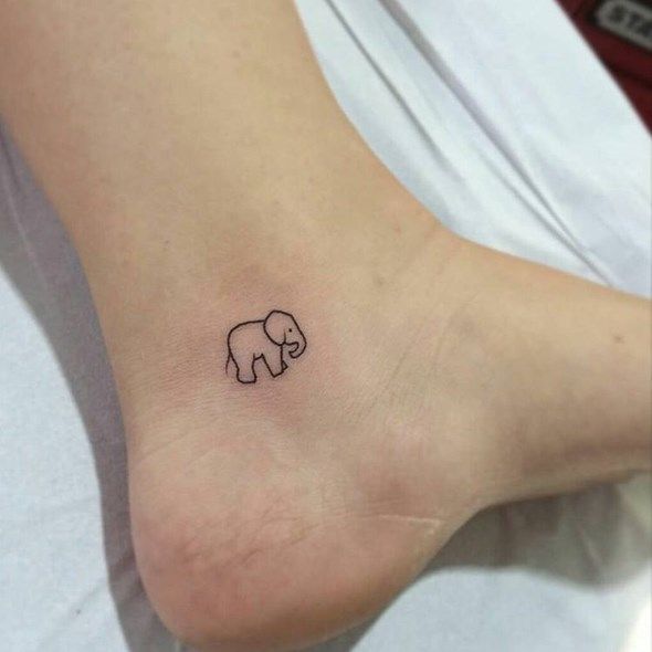 Beautiful elephant tattoo 3