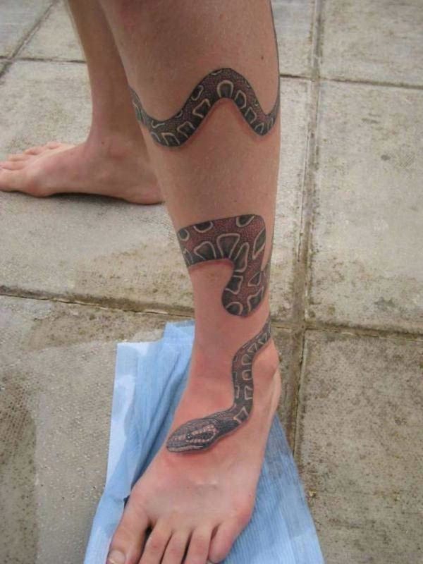 Snake Tattoo.