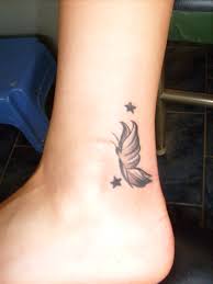 Star tattoo for ankle5