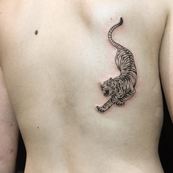 Tiger Design Tattoo