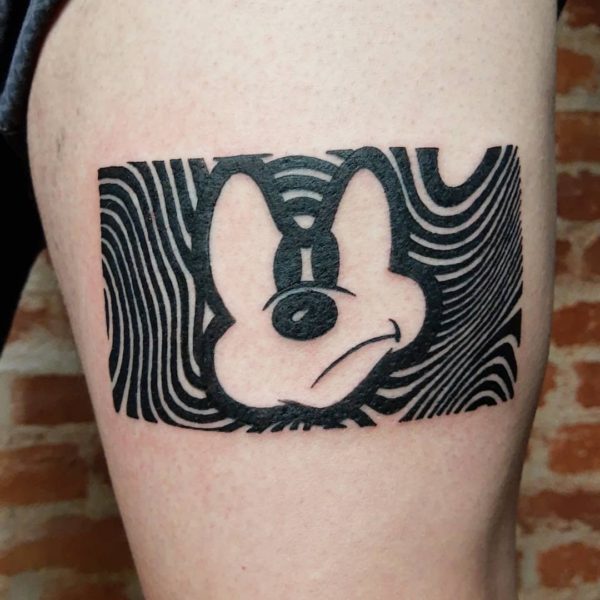  Mickey Mouse Tattoo