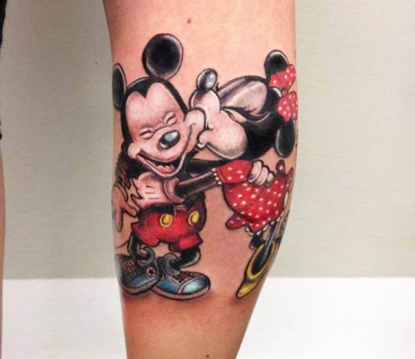 Mickey And Minnie Tattoo