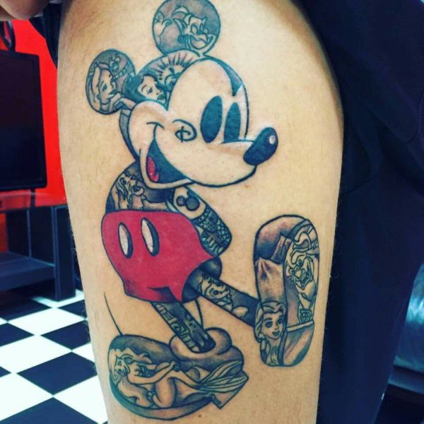 Mickey Tattoo2
