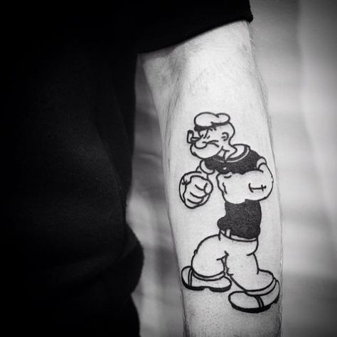  Popeye Tattoo