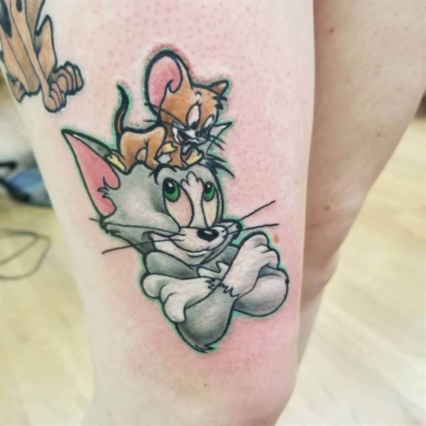 Tom Jerry Tattoo