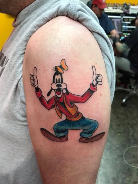 Goofy Tattoo