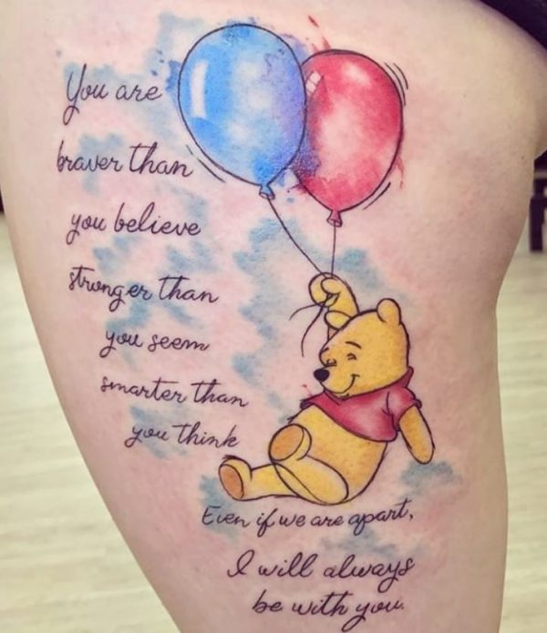 Pooh Quite Tattoo