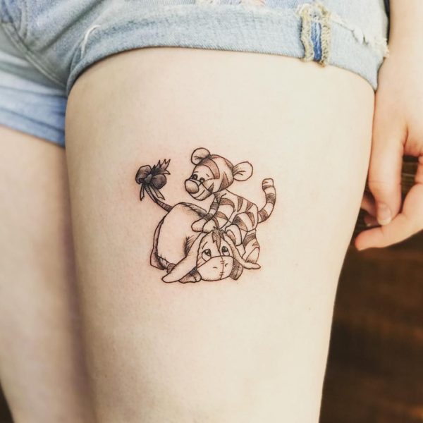 Thighpooh Tattoo