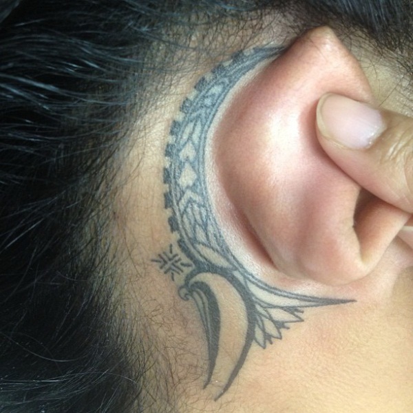 Ear Tattoo