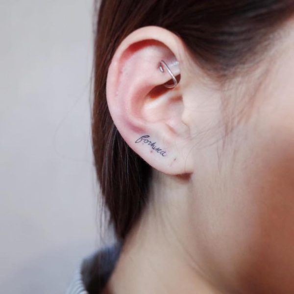 Ear Tattoo