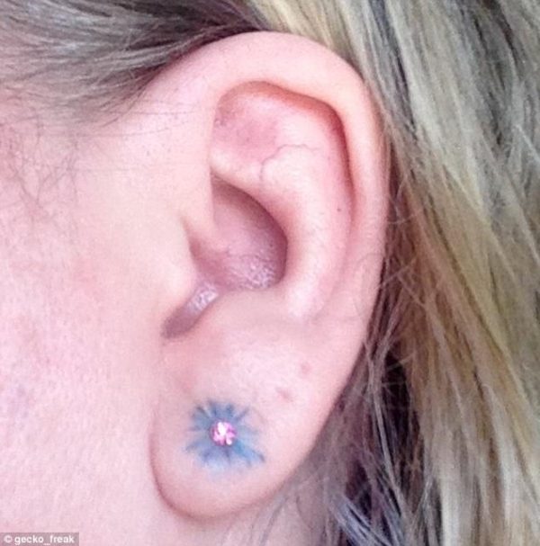 Ear Tattoo 2