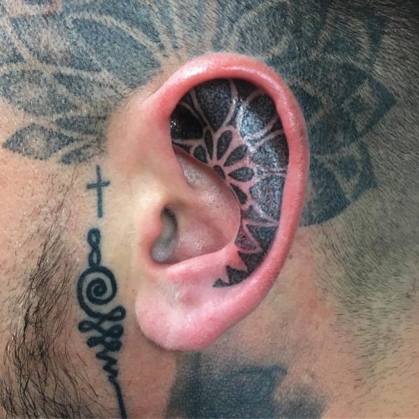 Ear Tattoo 4