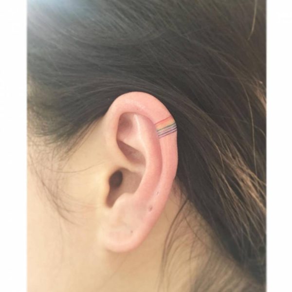 Ear Tattoo