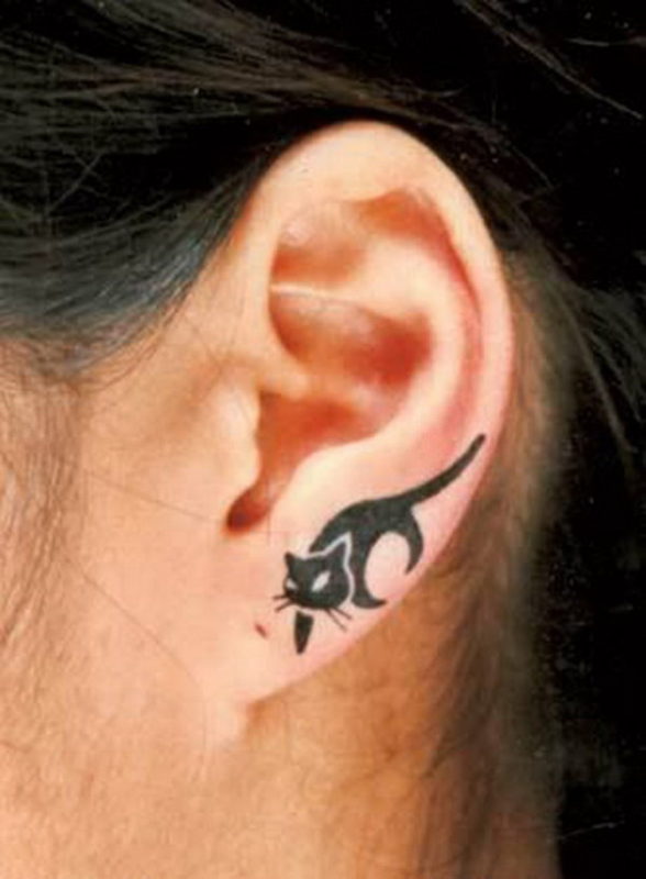 Ear Tattoo Designs