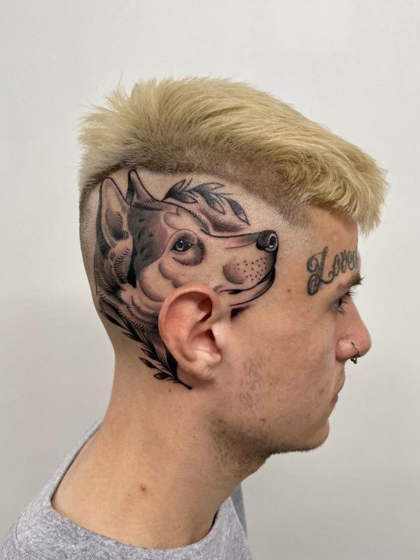 Ear Tattoo Dog