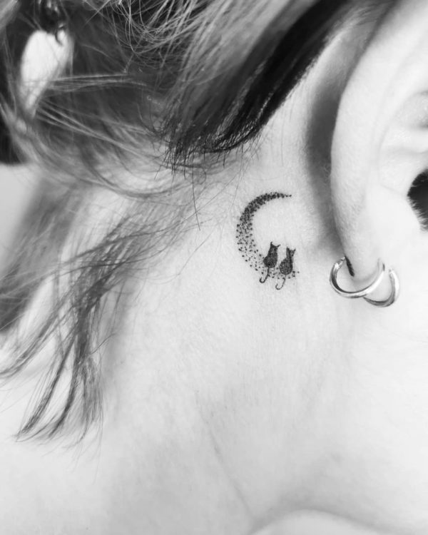 Ear Tattoos.