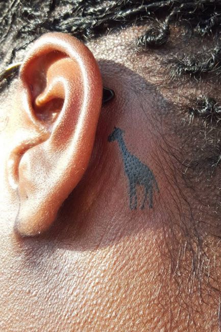 Giraffeeartattoo