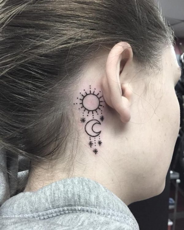 Sun Moon Tattoo