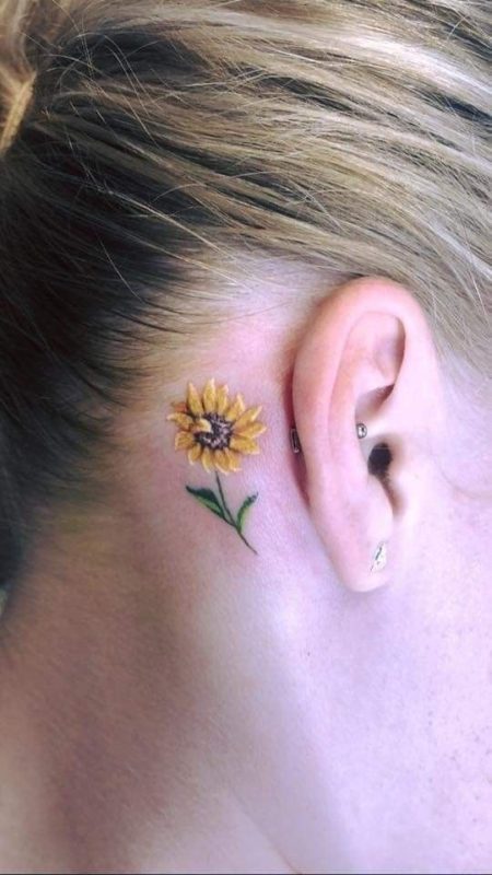 Sunflower Tattoo