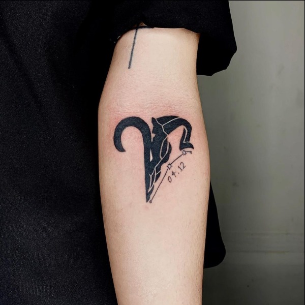 Best Aries Tattoos Designs Ideas