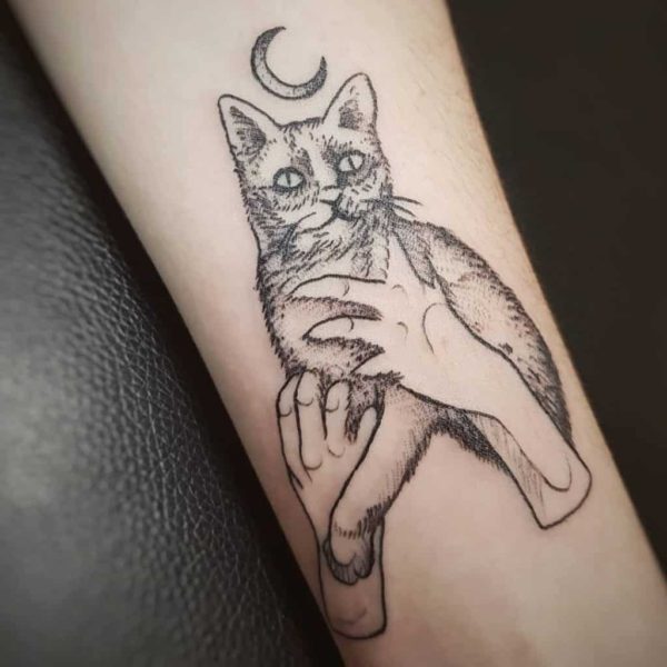 Black Cat Tattoo