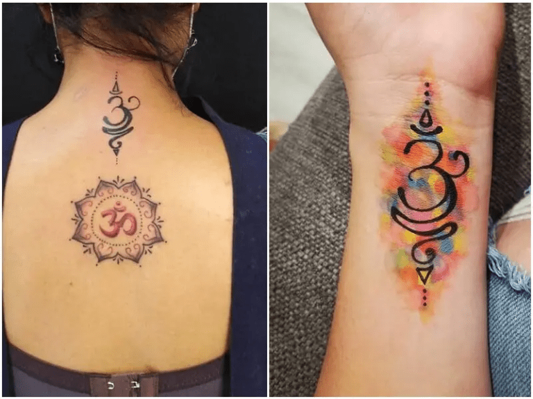 Incredible Om Neck Tattoos Tattoo Designs Tattoosbag